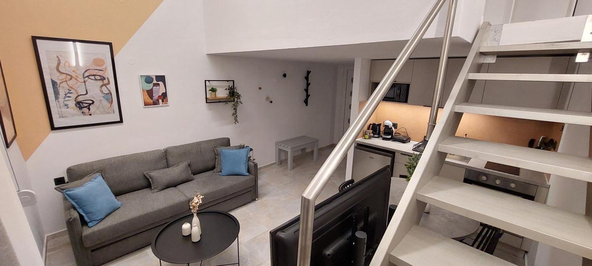 Armonia Seaside Lofts Apartment มาโรเนีย ภายนอก รูปภาพ